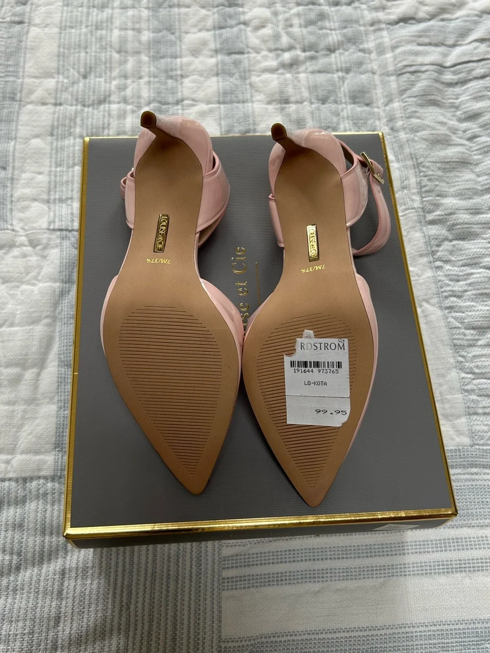 Louise et Cie Pink Kitten Heel
